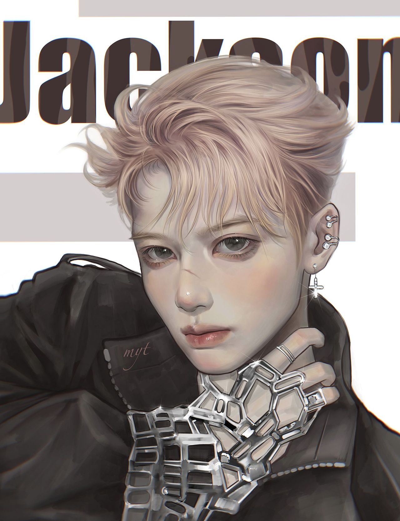 画了Jackson,快来点赞!