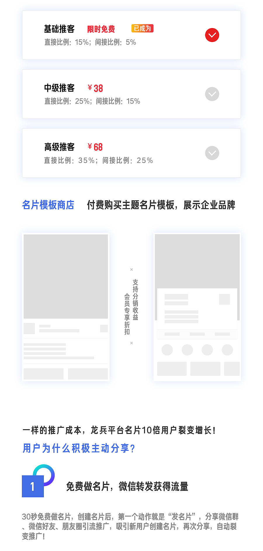 龙兵智能名片小程序个人版小程序开发（图ZMTU0MDMyNzE2） - APP界面 - 站酷设计师longdbceo原创素材 - 站酷ZCOOL