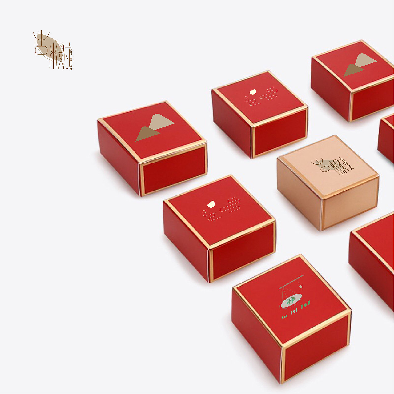 “古树茶”茶叶包装设计练习（图ZMTIzMjQ4MDY4） - 包装 - 站酷设计师Mcon原创素材 - 站酷ZCOOL