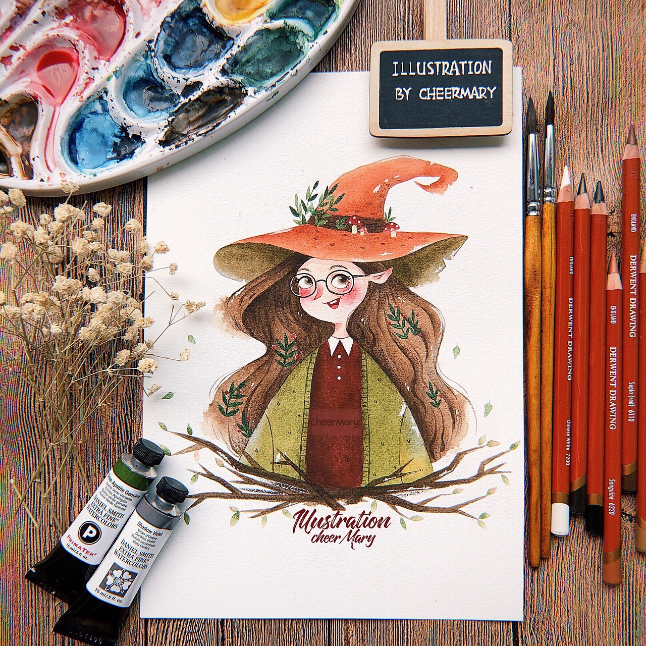 水彩手绘（图ZMTM0MDQzNTcy） - 儿童插画 - 站酷设计师cheerMary原创素材 - 站酷ZCOOL