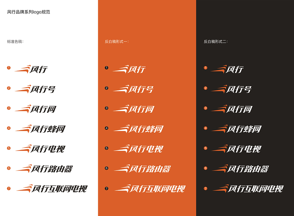 风行品牌视觉设计