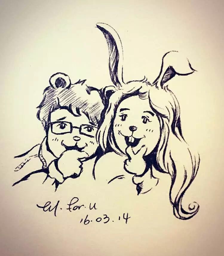 【喵&兔&熊_星人】第二弹丨恩爱有加