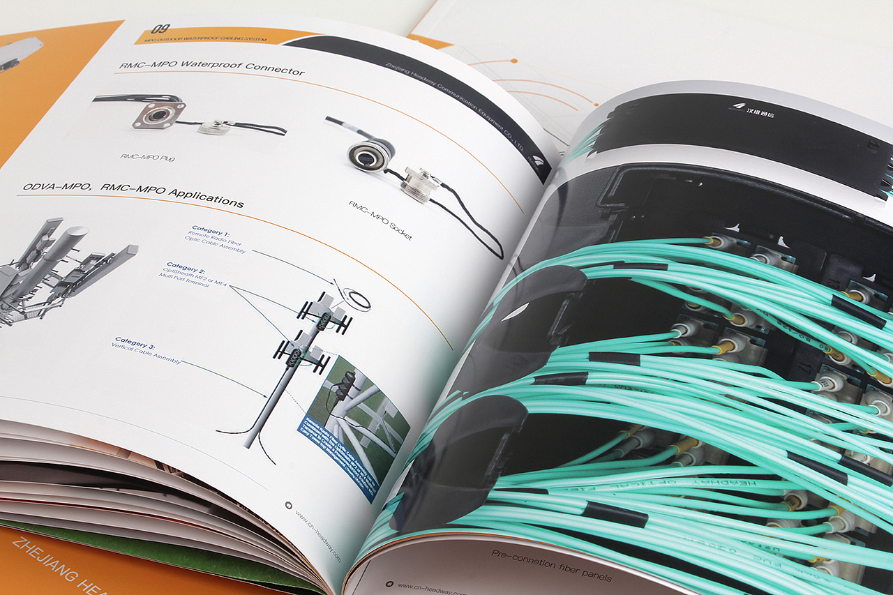 汉维MP0/MTP光纤光缆5G通信产品宣传企业商务英文画册（图ZMTMzNTM2MjMy） - 宣传物料 - 站酷设计师nanke_2015原创素材 - 站酷ZCOOL