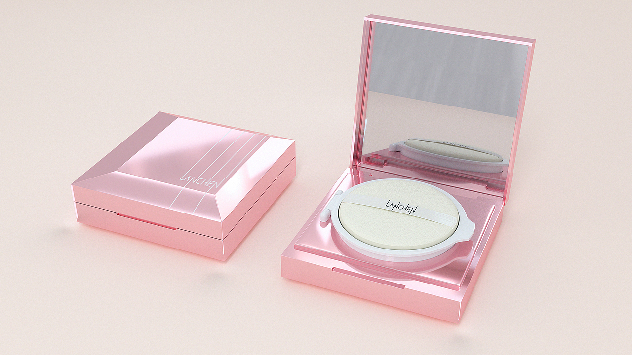 包装便利店完美线下活动标签c4d彩妆气垫作品信息创作时间2020/11/16