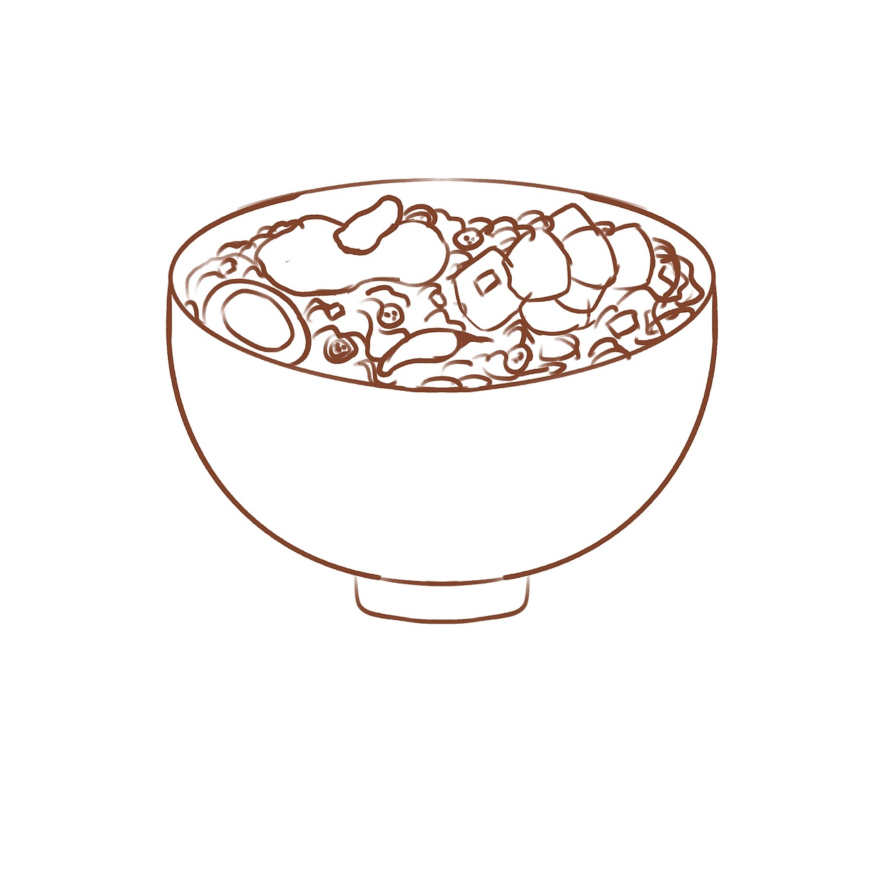 一碗面插畫（圖ZMzM2NDM2Mzk2） - 商業(yè)插畫 - 站酷設(shè)計(jì)師丸籽愛吃肉原創(chuàng)素材 - 站酷ZCOOL