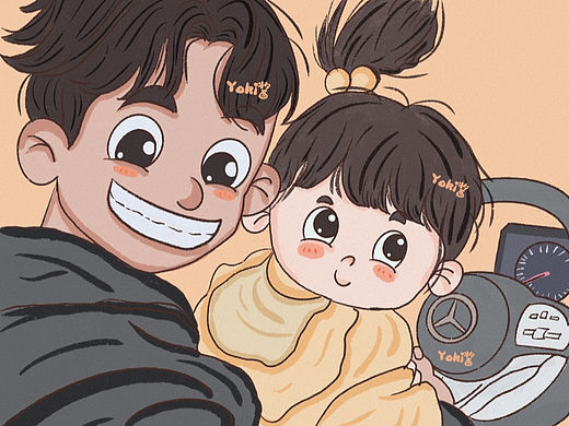 今天又是被爸爸宠爱的一天