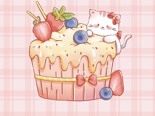 甜点猫咪（个人主页-ZNjcxMDgxNjQ=） - 创作习作 - 站酷设计师橘和枳原创素材 - 站酷ZCOOL