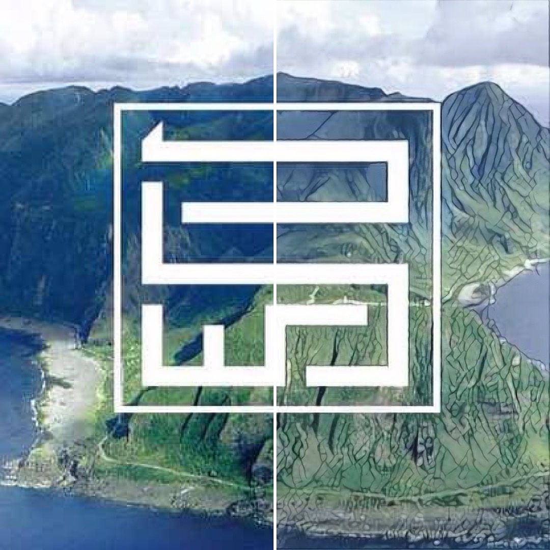 island岛屿logo设计