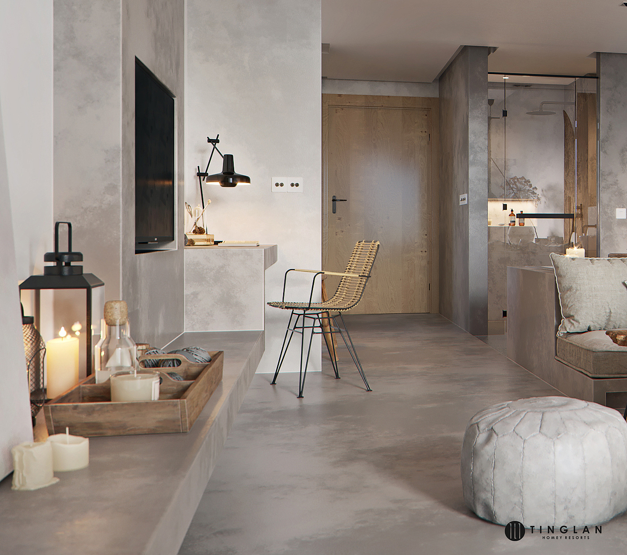 安然若宿---汀澜度假公寓（图ZMTA2OTE4NDA0） - 家装设计 - 站酷设计师一僧原创素材 - 站酷ZCOOL