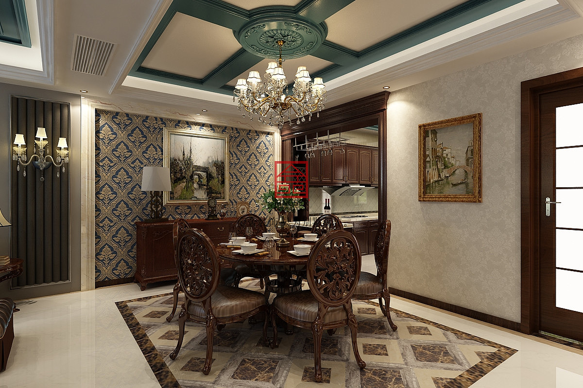 阿尔卡迪亚荣盛城欧式风格装修——金舍装饰