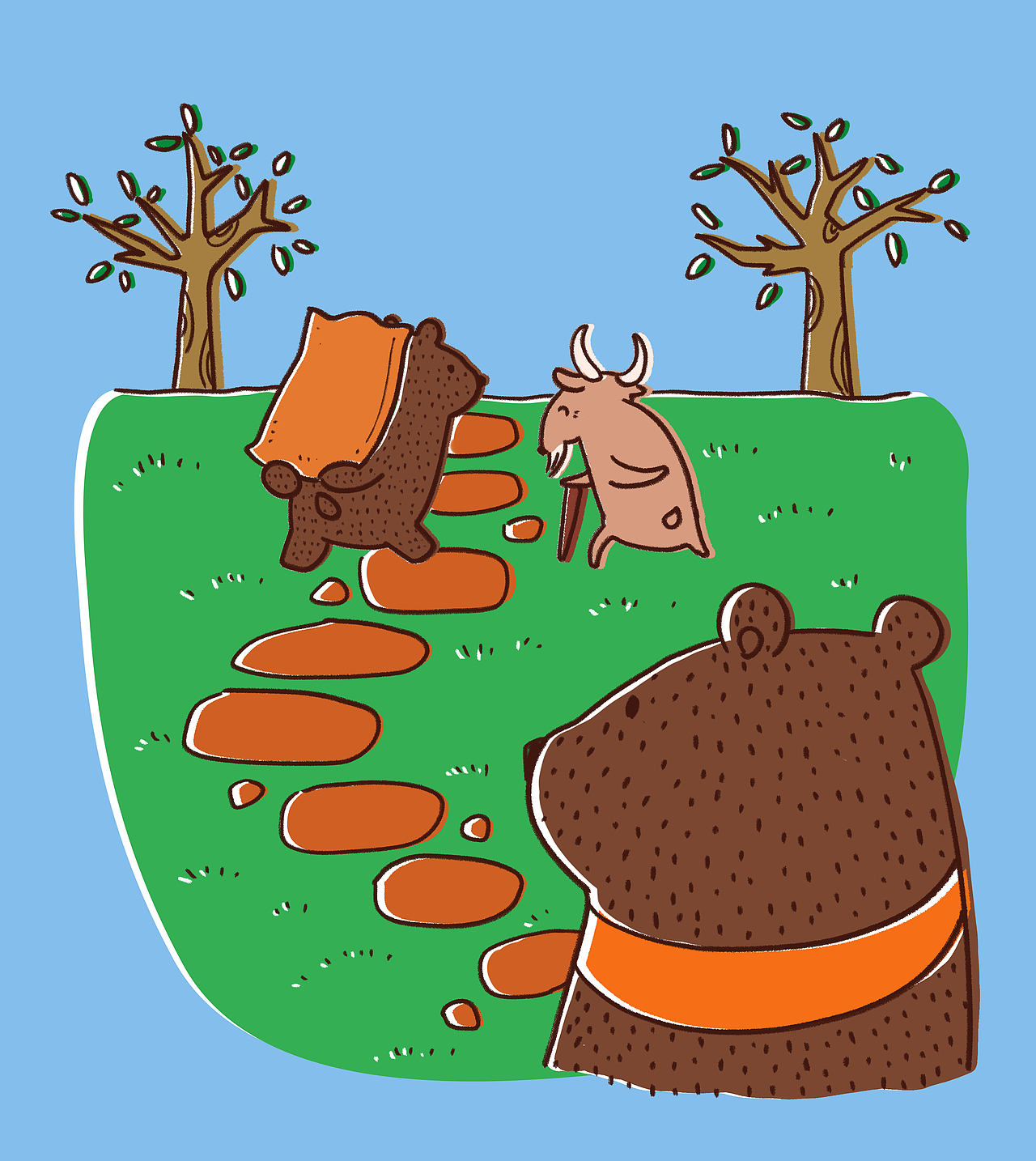 儿童绘本3（图ZMjI0MzgxNDQw） - 儿童插画 - 站酷设计师aam魚原创素材 - 站酷ZCOOL