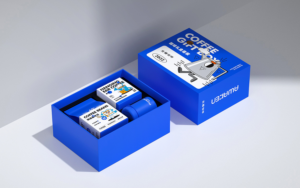 咖啡包装设计丨觉醒咖啡品牌全案