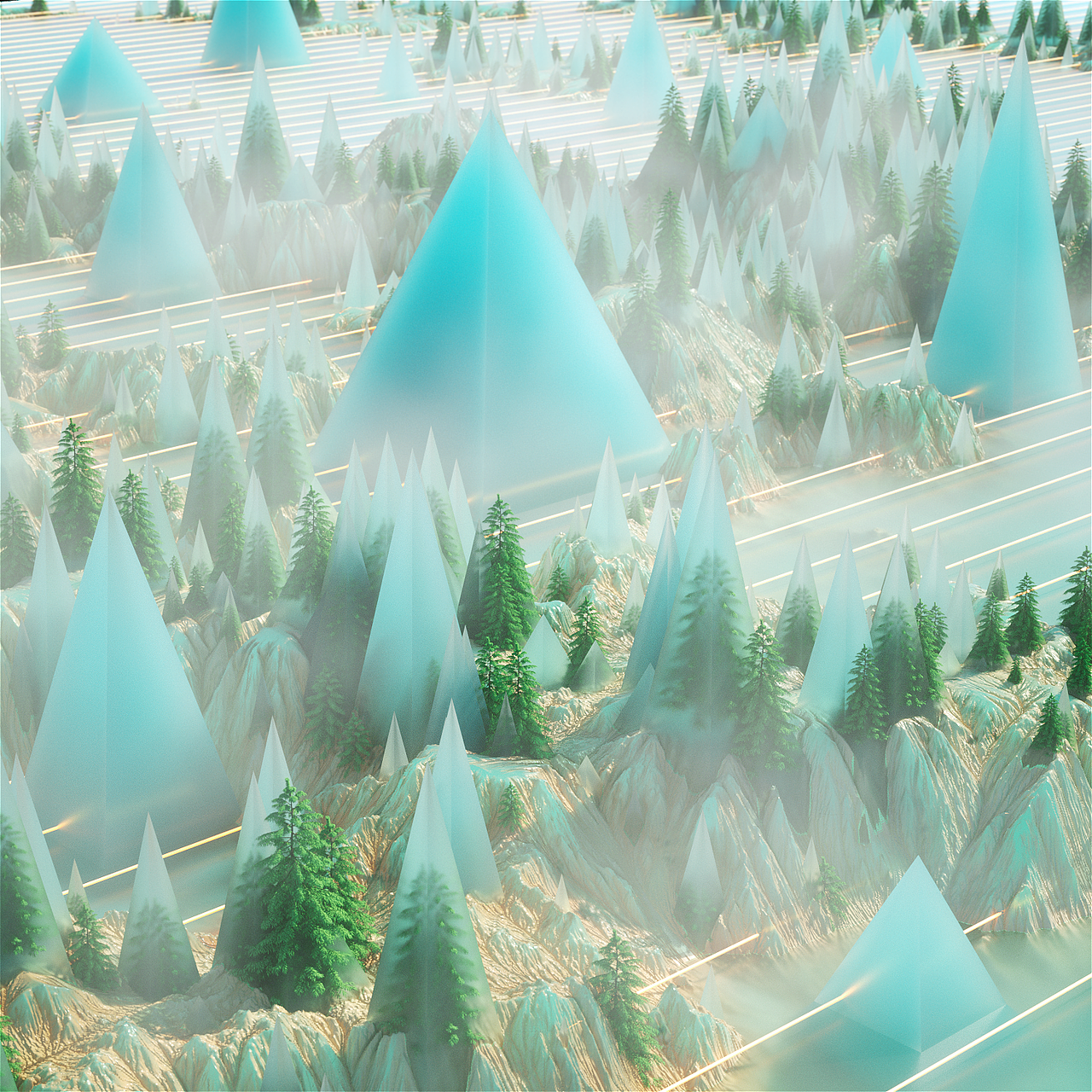 C4D_everydays render-- June 2017
