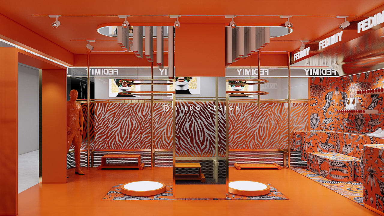 YLD STUDIO|FEDIMIY 服装潮牌快闪店形象设计