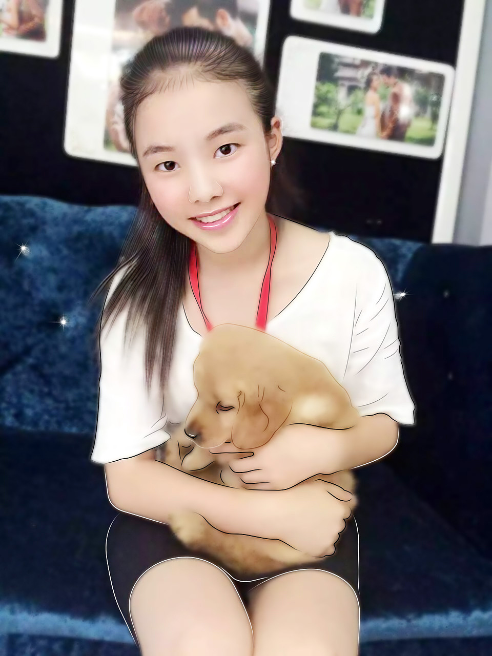 照片转手绘风格-2016