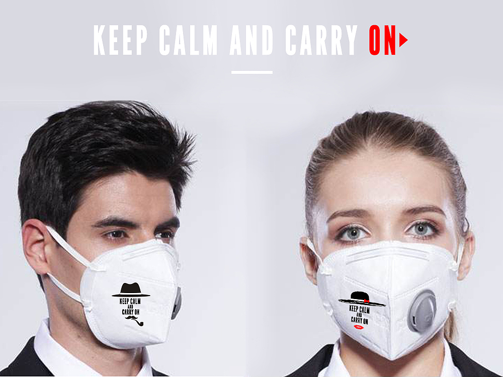 保持冷静继续前行 keep calm and carry on