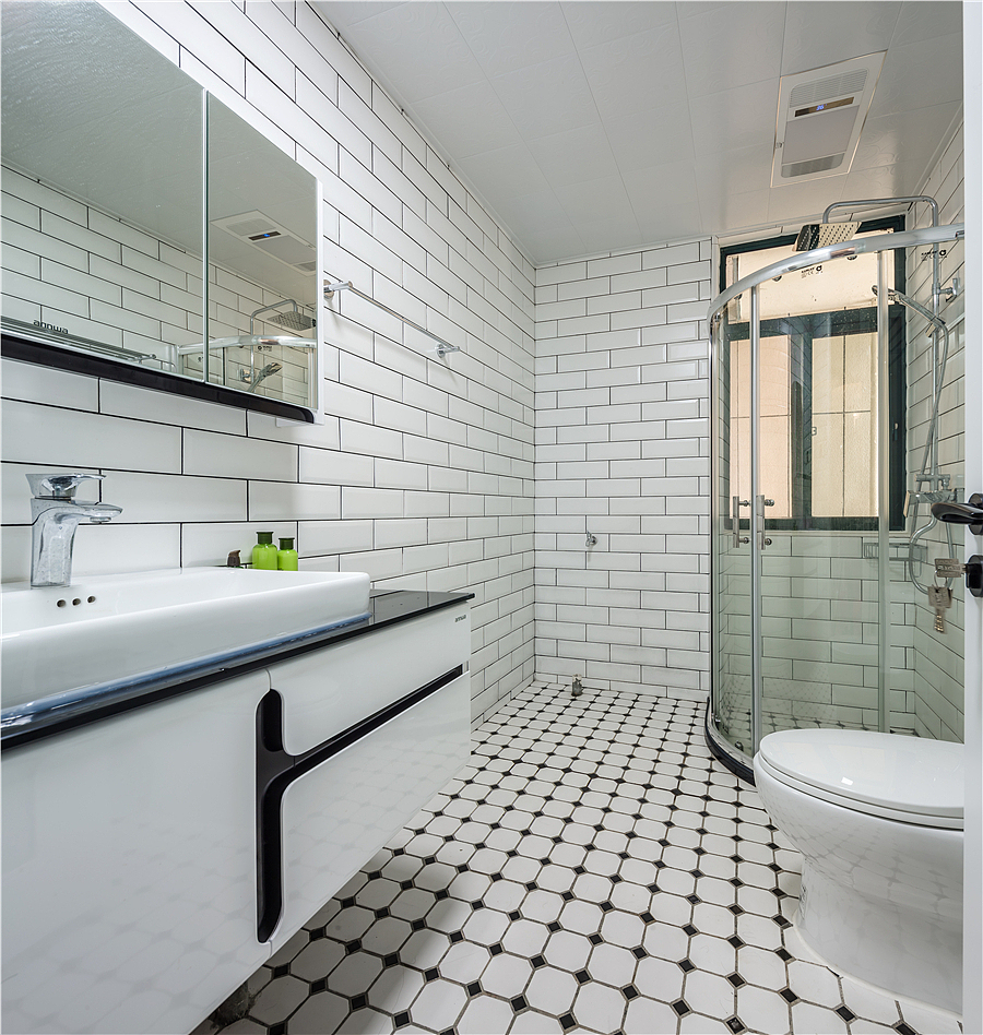 卫生间干湿分离~