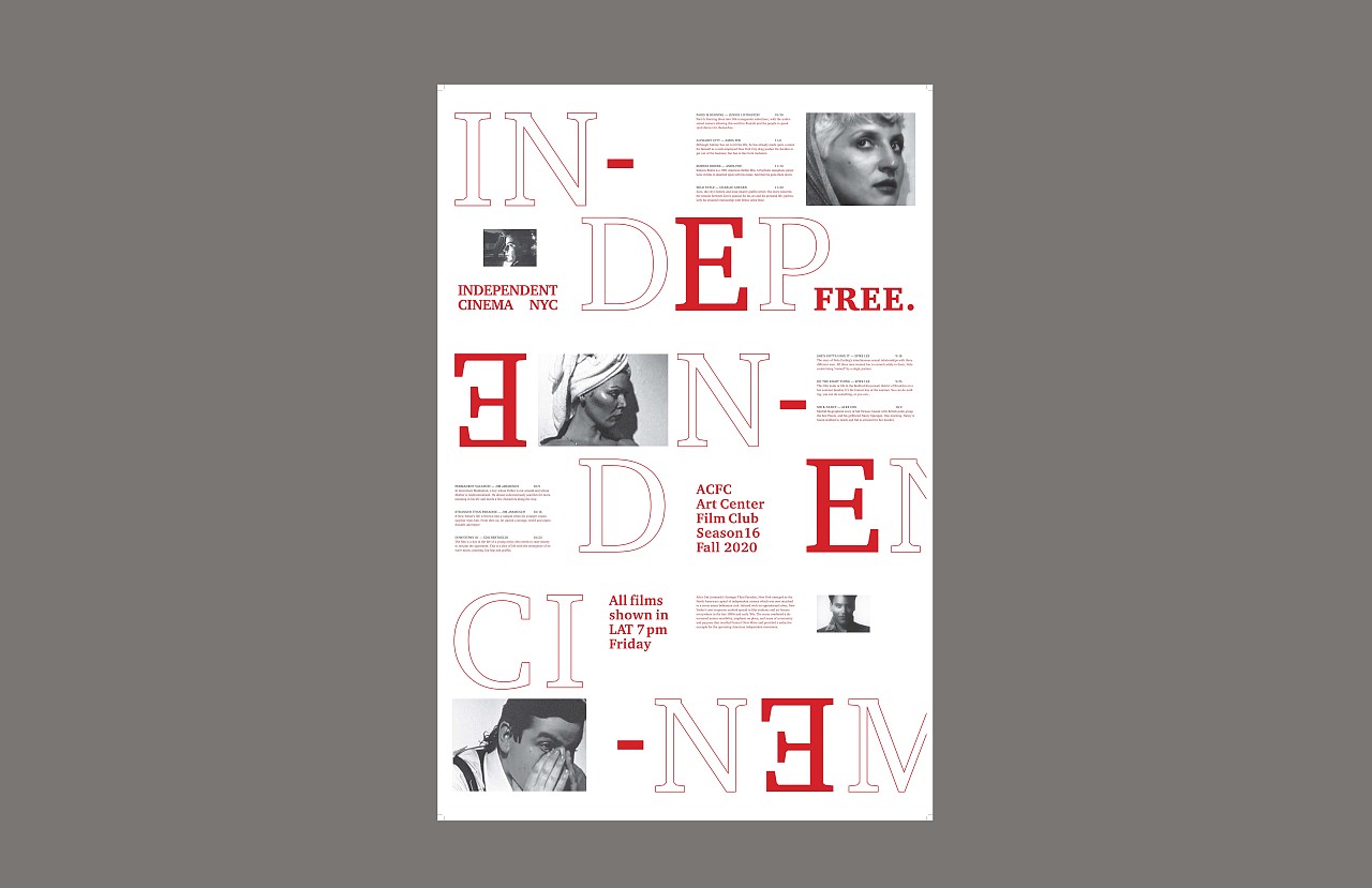 独立电影 海报/册子（图ZMTU4OTYzNzIw） - 海报 - 站酷设计师邓佳啊原创素材 - 站酷ZCOOL