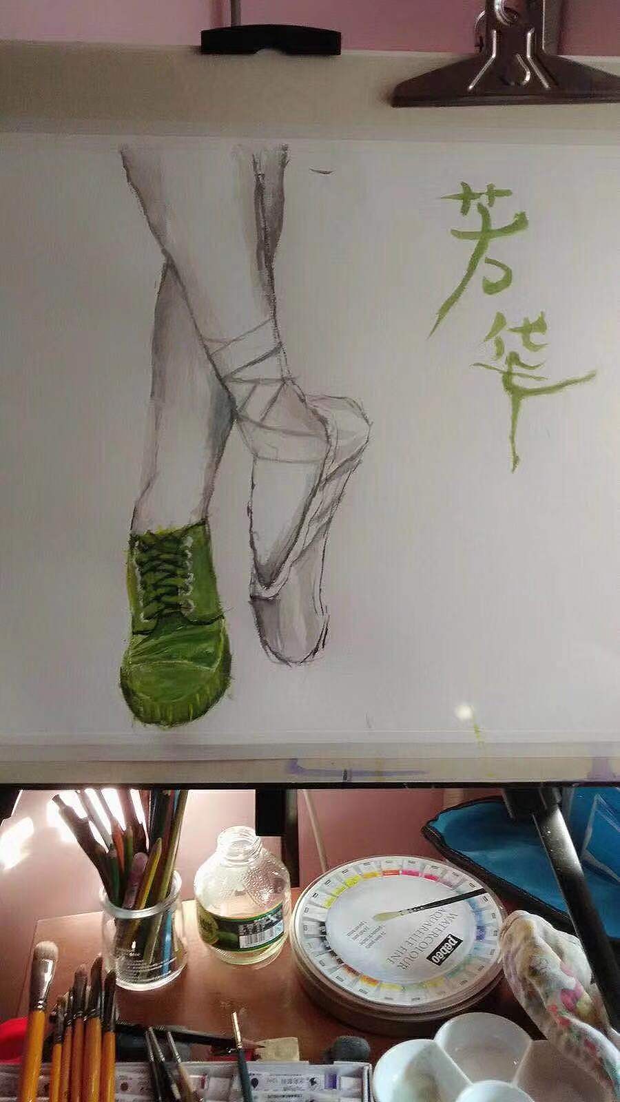 芳华（图ZMTY3MjQ2ODY0） - 商业插画 - 站酷设计师吴翠微原创素材 - 站酷ZCOOL