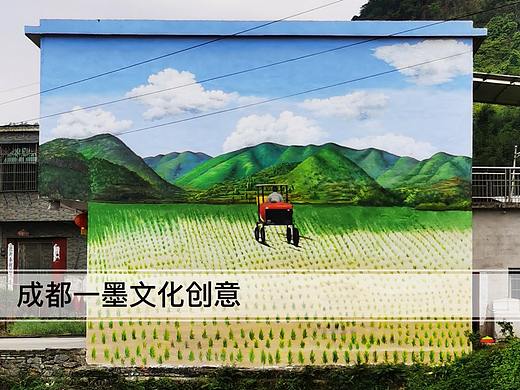 新农村壁画，乡村壁画