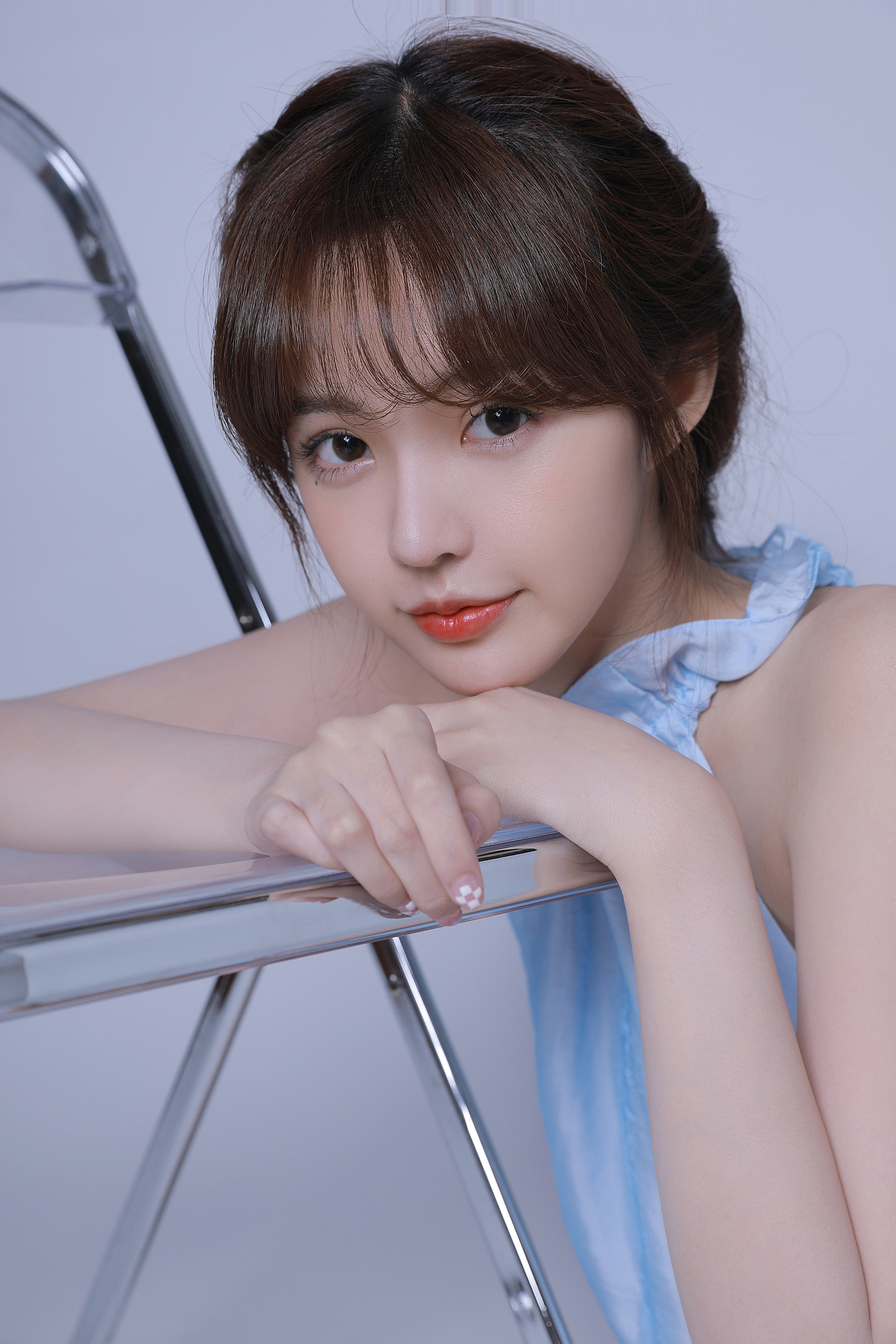 拿捏了清甜白富美成都写真