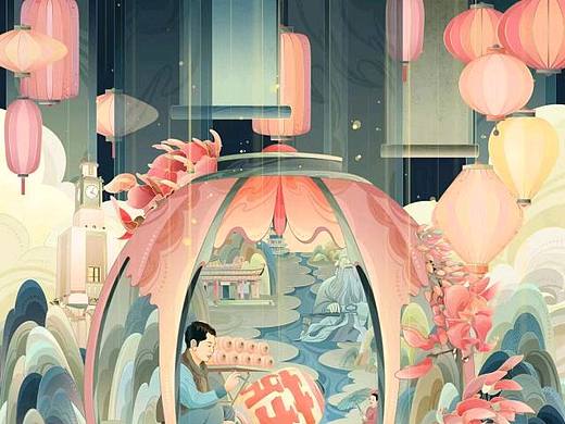 山河画卷 海丝泉州 | 泉州插画 | 城市主题插画