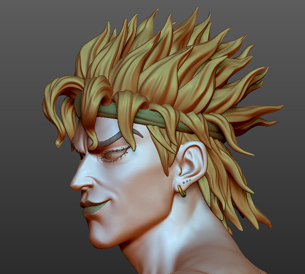 jojo的奇妙手办模型——Dio（图ZMjI3NjQ1NzY4） - 动画片 - 站酷设计师魏巍老师原创素材 - 站酷ZCOOL