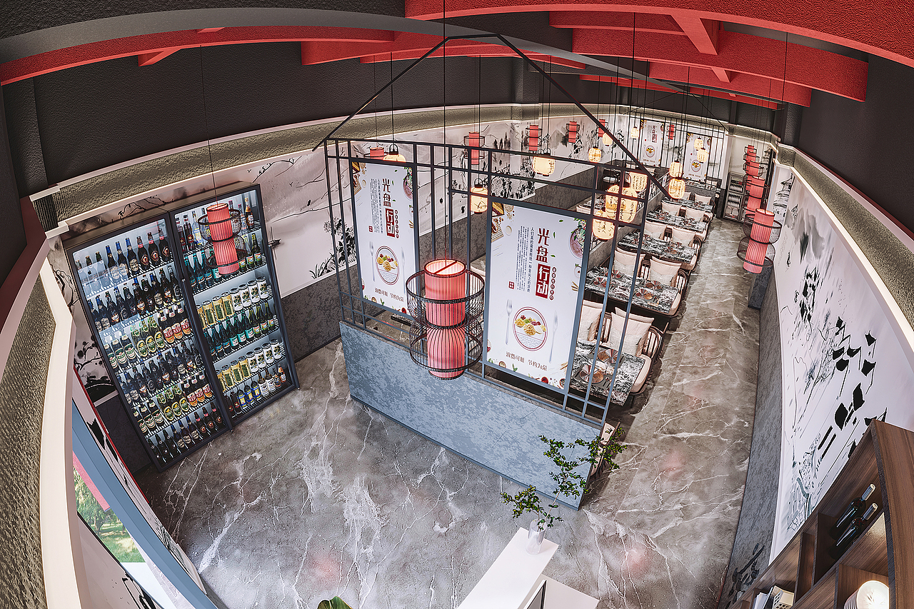 鸿门焰火-融合烤肉（图ZMjczMzA5OTIw） - 酒店餐饮设计 - 站酷设计师宝猪GZC原创素材 - 站酷ZCOOL