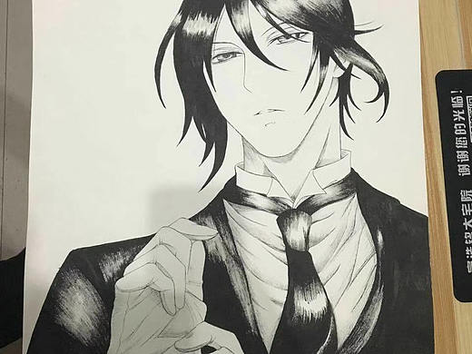 黑执事（个人主页-ZMjYwOTE0MDA=） - 单幅漫画 - 站酷设计师jeanniea原创素材 - 站酷ZCOOL