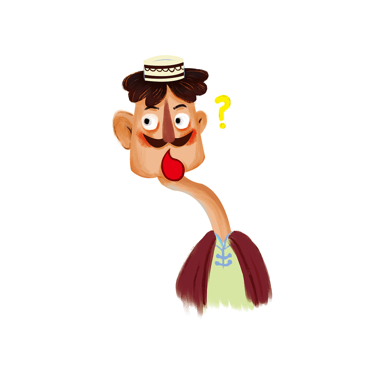 毕业设计 最后一组 回族（图ZODM1NjEzMzY=） - 艺术插画 - 站酷设计师睡不醒的小王原创素材 - 站酷ZCOOL