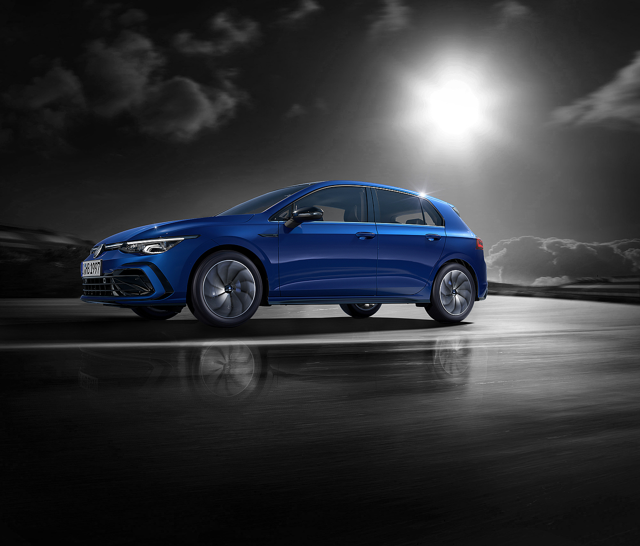 VW Golf8 | CGi（图ZMjQyMjI5OTY0） - 机械/交通 - 站酷设计师HIBER__原创素材 - 站酷ZCOOL