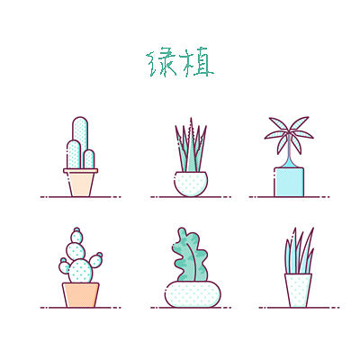 绿植（个人主页-ZMjI0ODUzNDA=） - 创作习作 - 站酷设计师唯美永恒原创素材 - 站酷ZCOOL