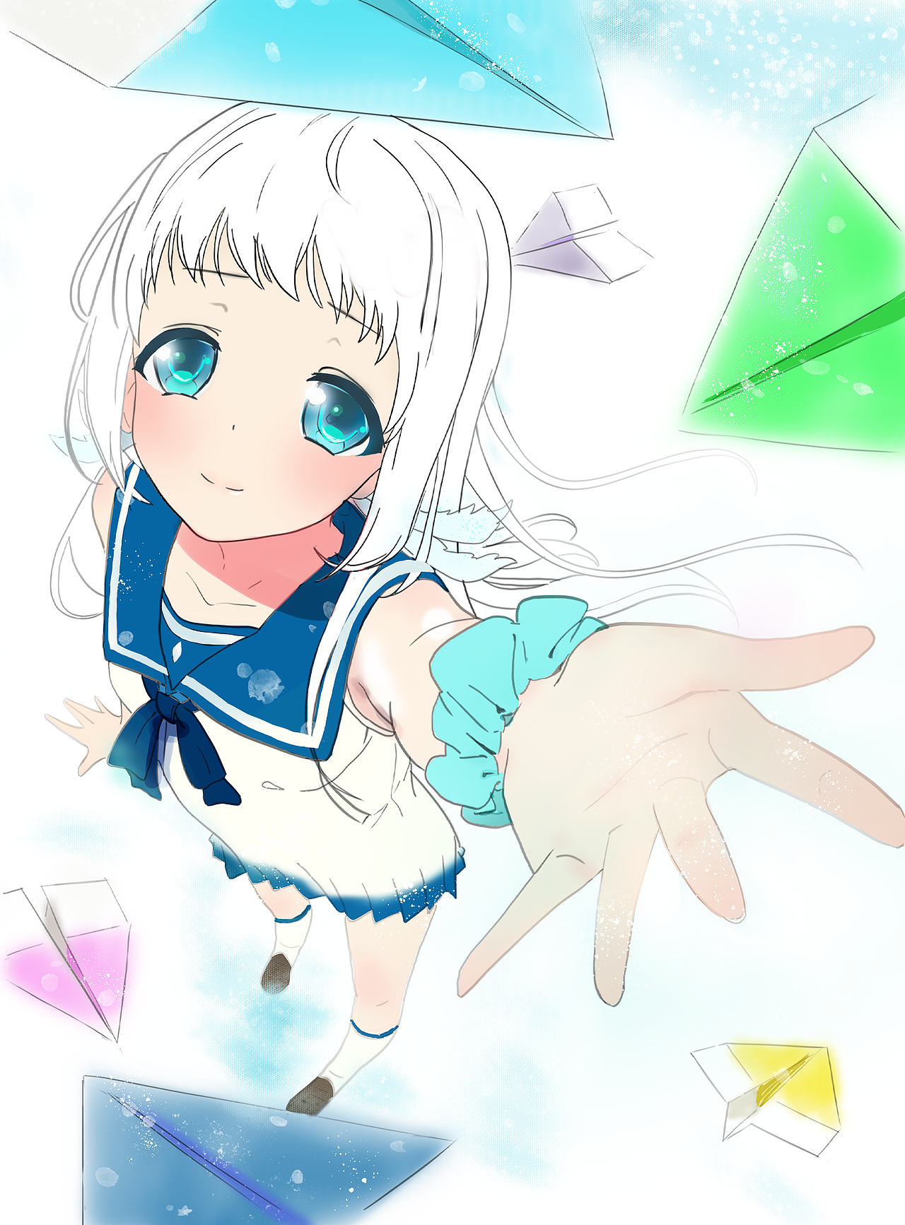 设计夏天的味道火影即青春等待小头像许愿签脑洞二次元花与女孩2020