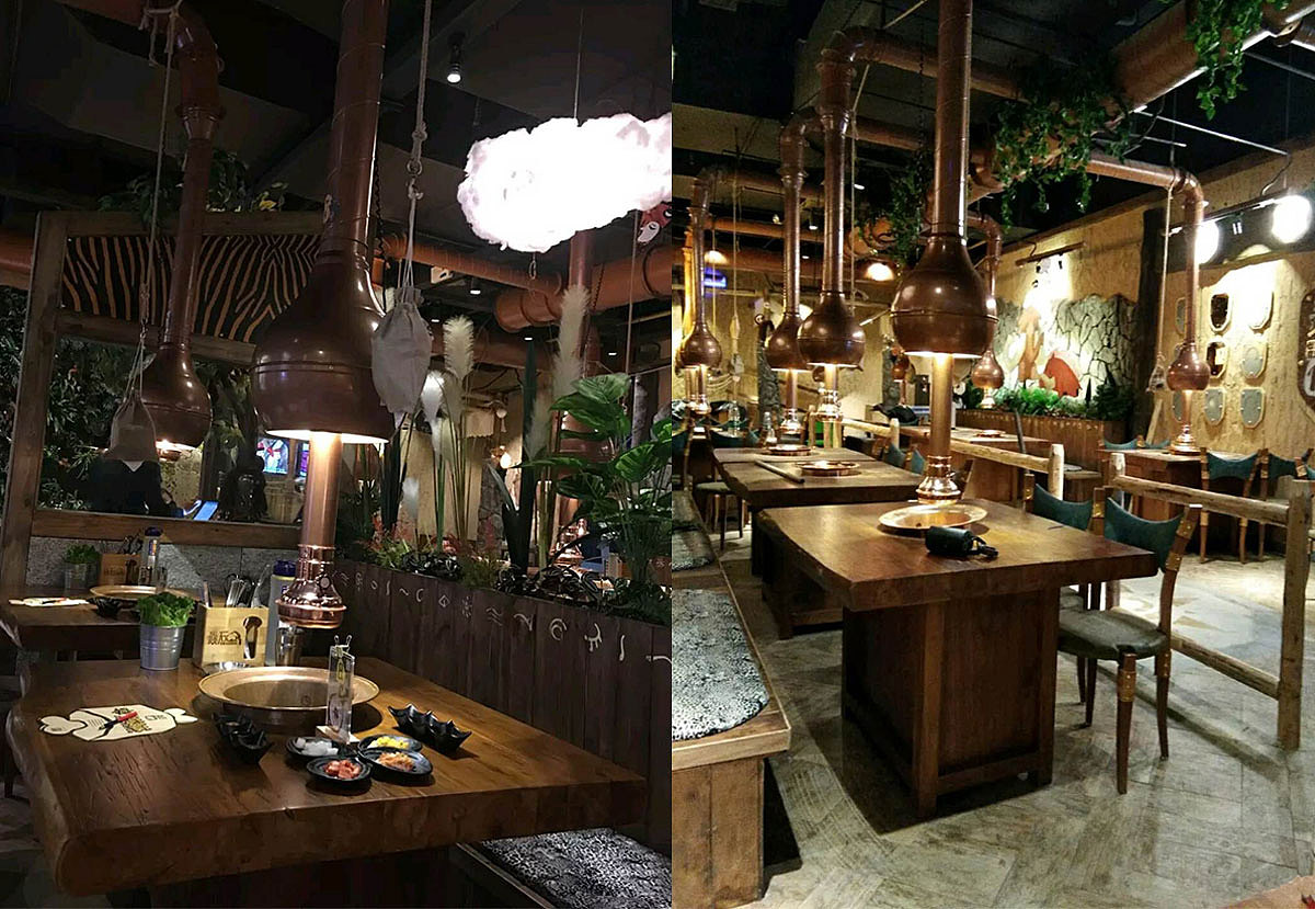 【市野品策】焱石烤肉-雪花部落 VI设计 logo设计