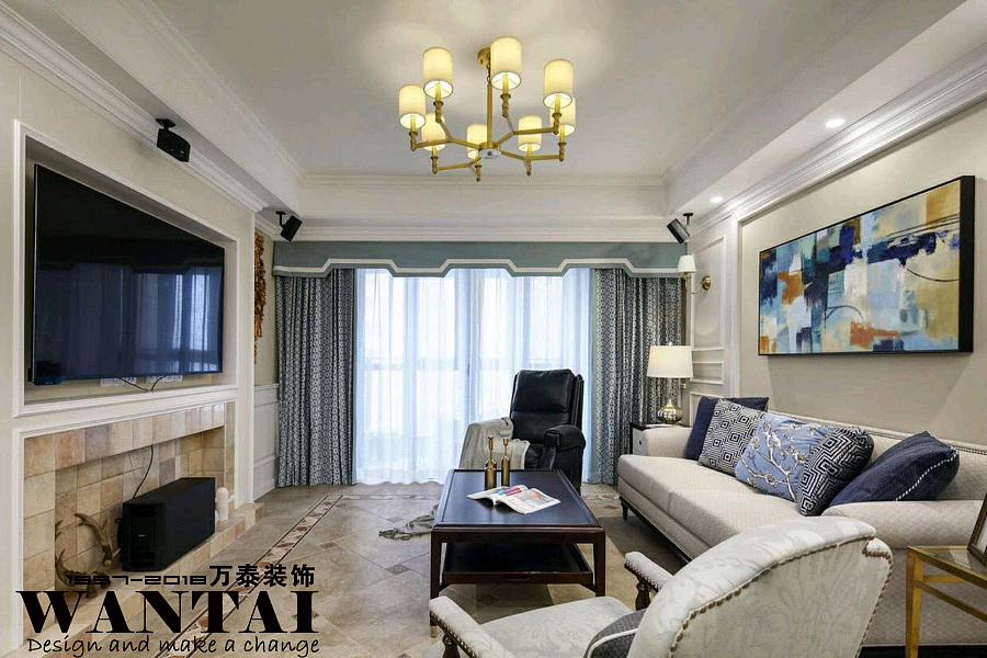 济宁柳小媛推荐-济宁瑞马名门简欧风格装修效果图