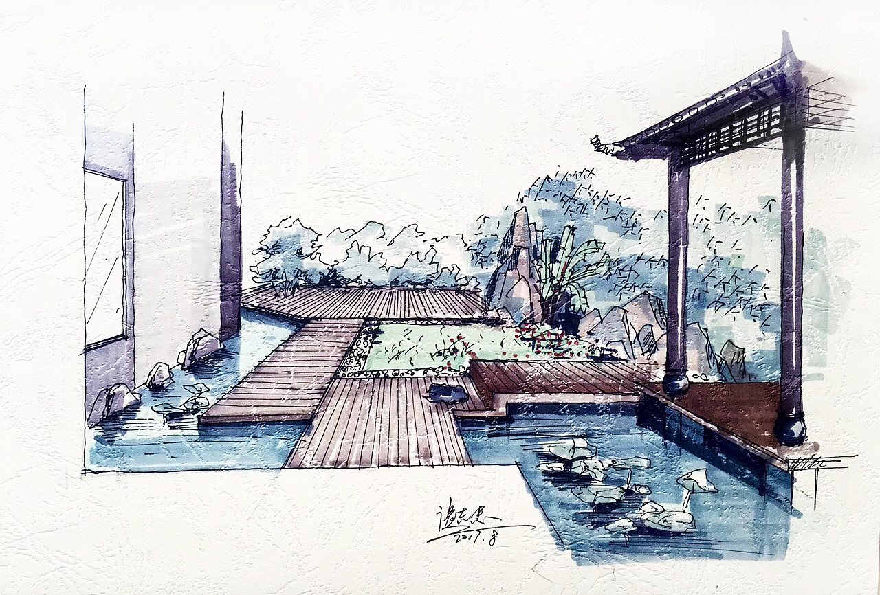 手绘草图-记录设计过程