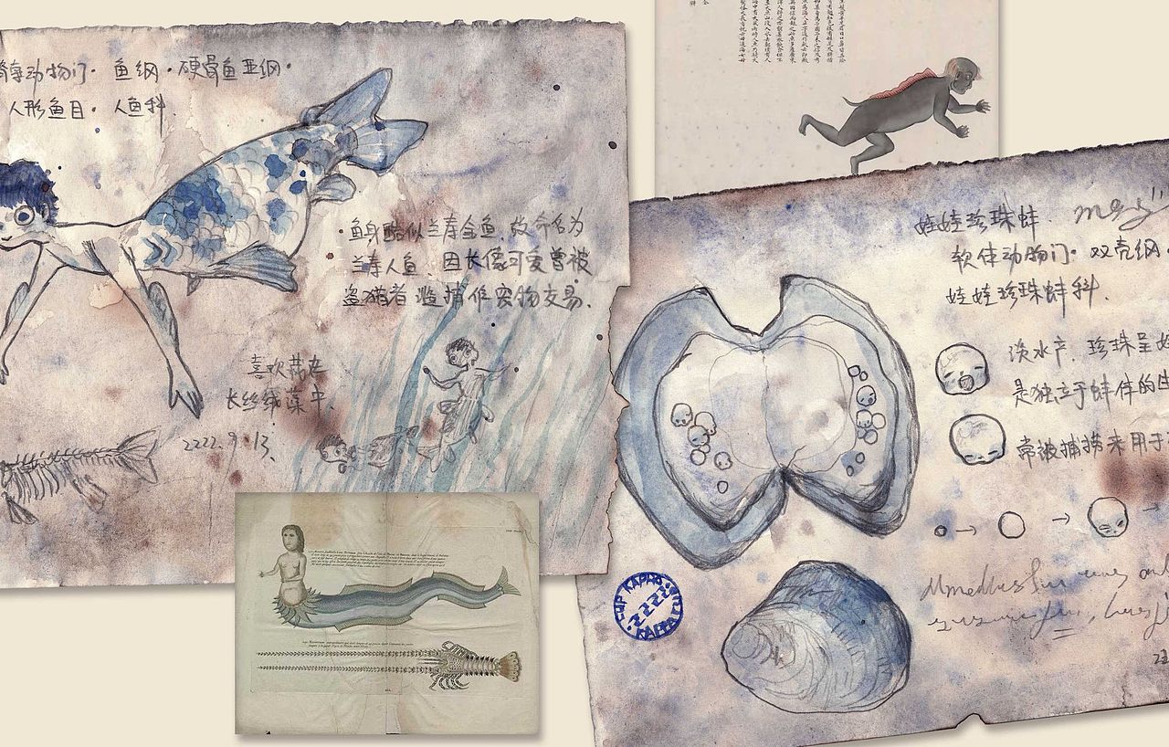 【水杯河童研究所】系列（图ZMzIyNDU2MzQw） - 绘画 - 站酷设计师懿晏原创素材 - 站酷ZCOOL