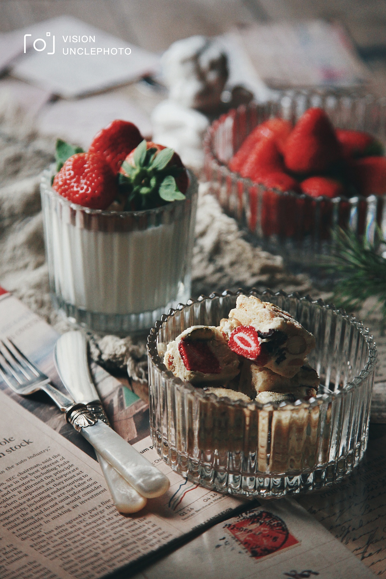 rachel 寄来的牛轧糖~下午茶摆拍