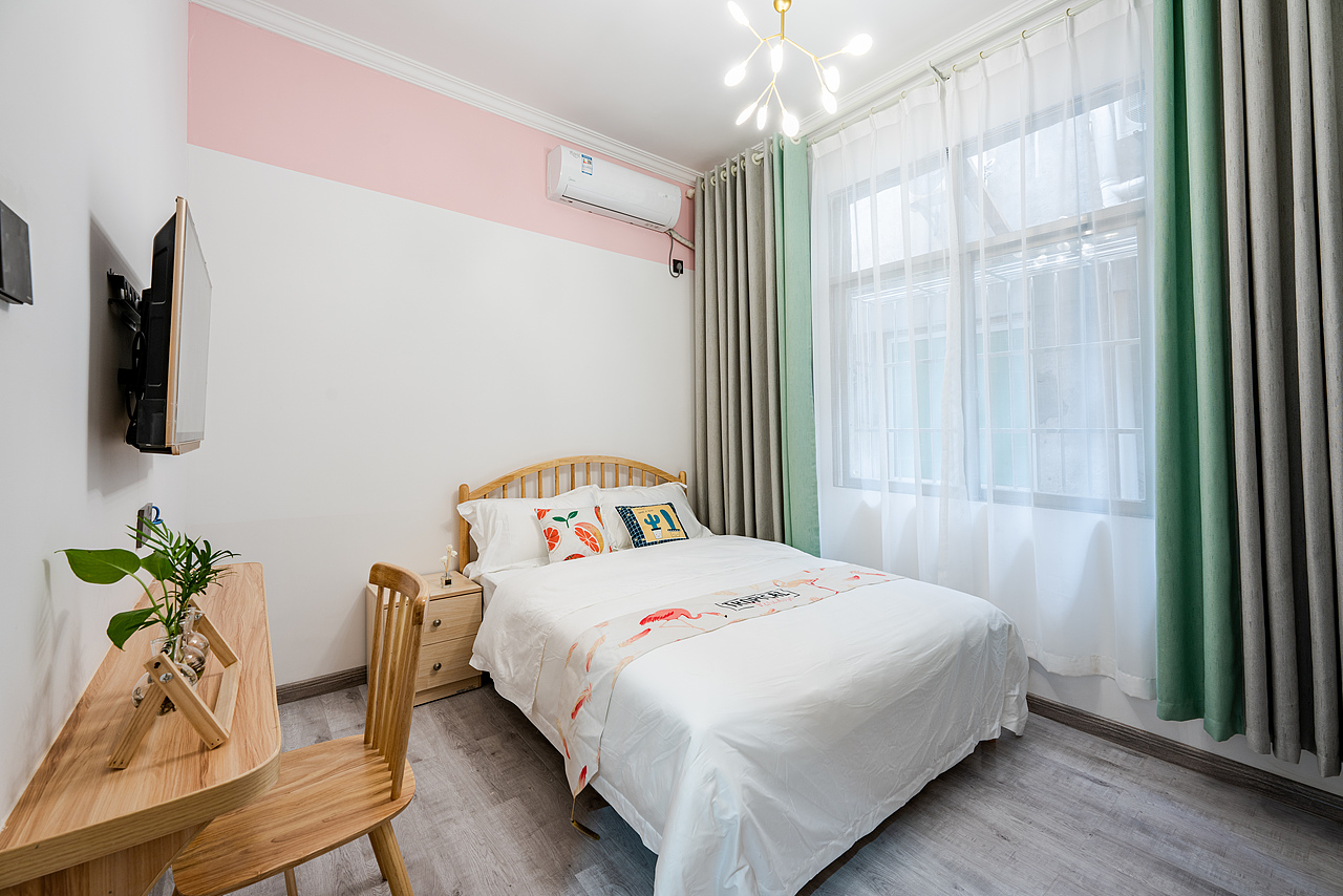 城市轻奢民宿建筑室内空间摄影