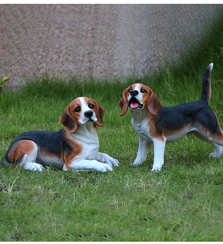 玻璃钢宠物狗雕塑