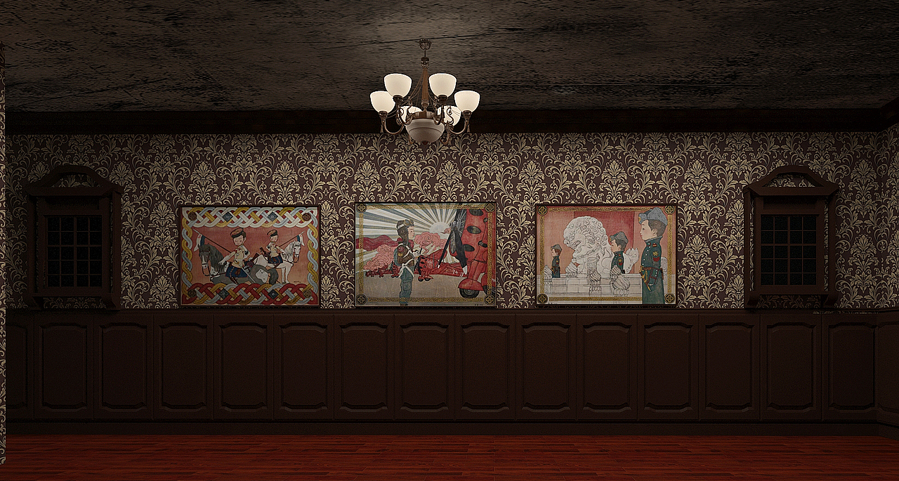 恐怖主题密室逃脱（图ZMjIwNjA0ODY4） - 家装设计 - 站酷设计师正月也是里儿原创素材 - 站酷ZCOOL