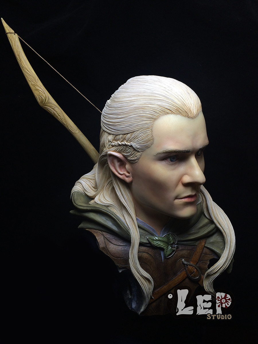 魔戒——精灵王子 莱格拉斯 涂装完成|手工艺|手办/模玩|离谱哥哥