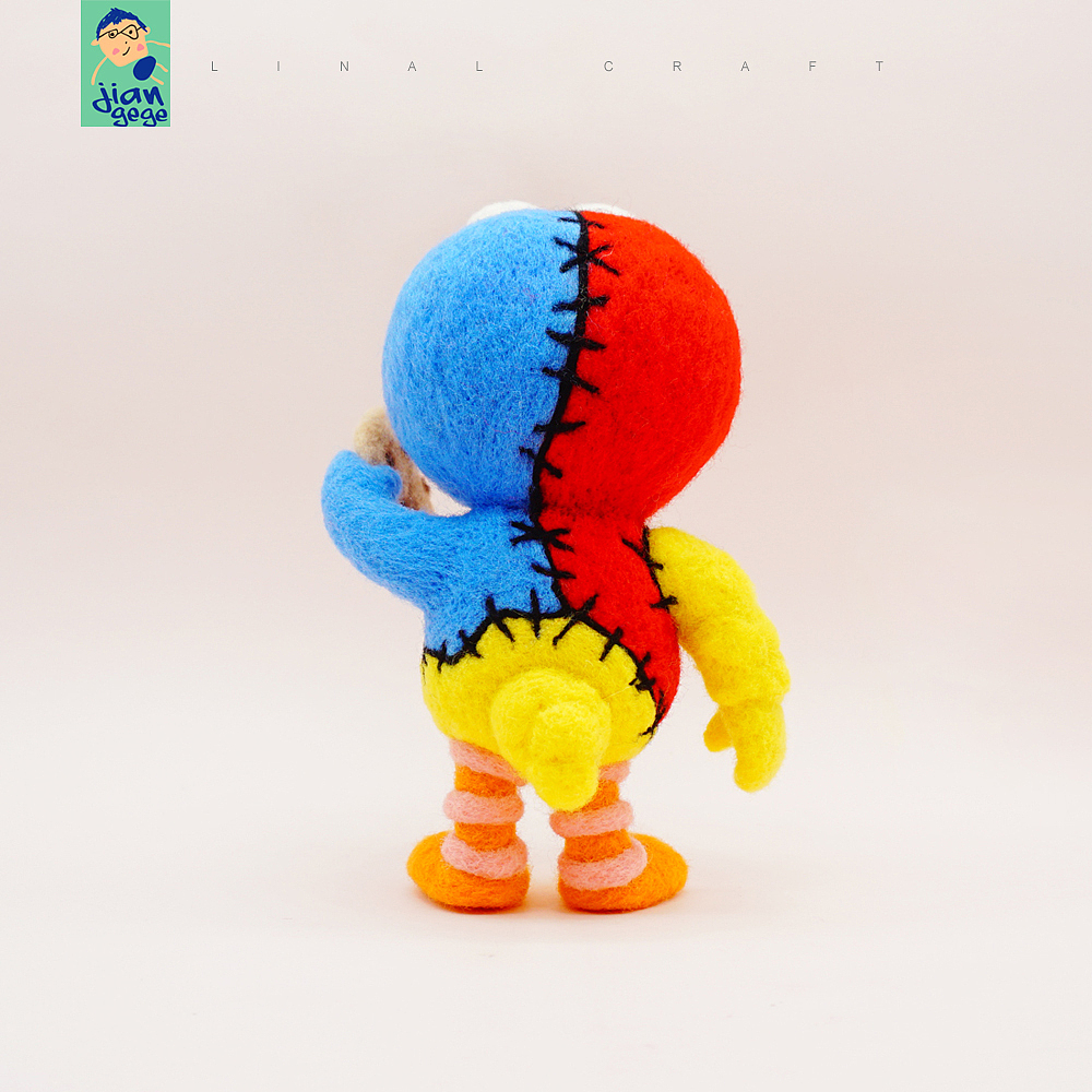 超级合体-羊毛毡（图ZMTk4MTMwOTg4） - 其他手工艺 - 站酷设计师健哥哥Linal原创素材 - 站酷ZCOOL