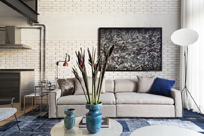 100㎡圣保罗工业风 Loft 住宅 