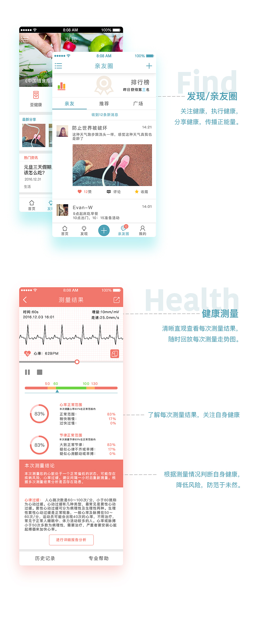 Wearfit 手环APP Design（图ZNjc1NzAzNDQ=） - APP界面 - 站酷设计师叢叢叢叢叢原创素材 - 站酷ZCOOL