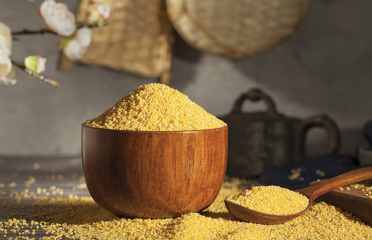 小米农产品静物电商拍摄