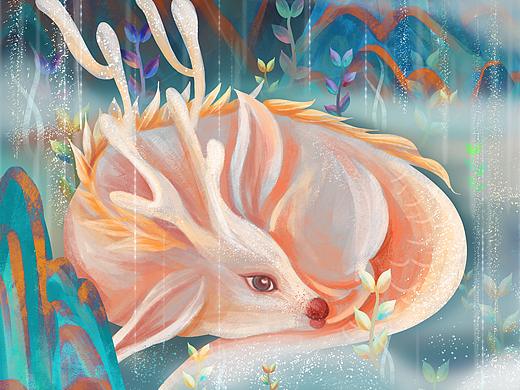 【绘画】国潮风山海经神话·万物皆有灵