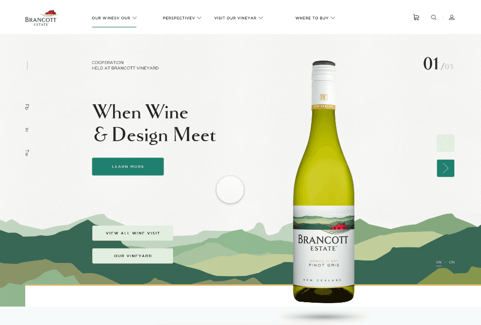 Car and winery web design x2（图ZMjA1NjQwNjQw） - 企业官网 - 站酷设计师王英豪_郑州原创素材 - 站酷ZCOOL