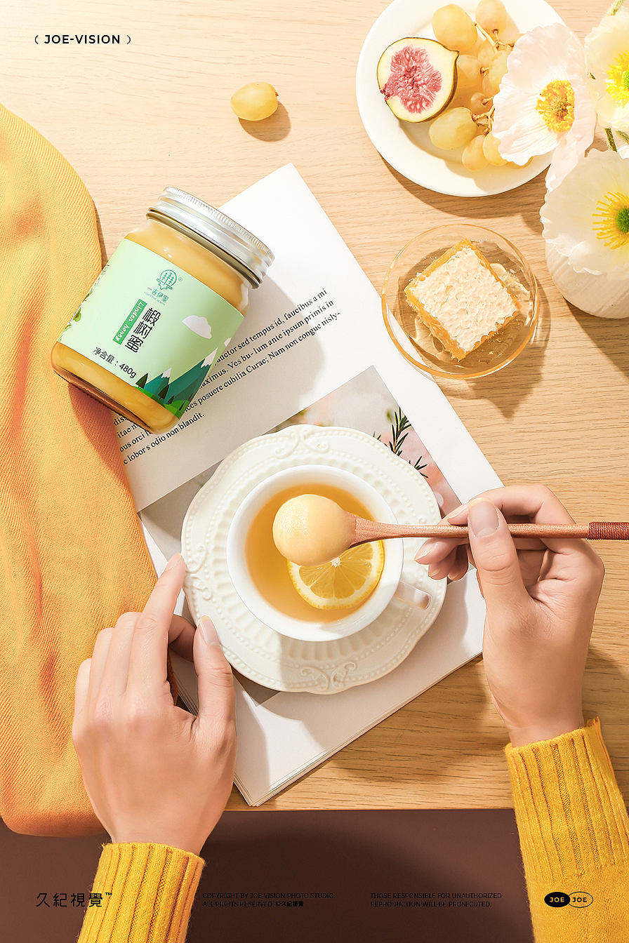 美食摄影『蜂蜜&蜜糖|暖意』X JOE VISION