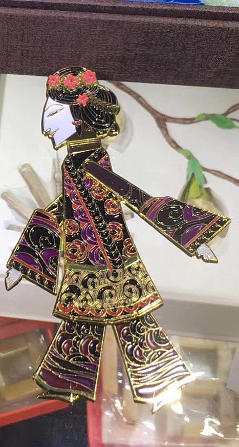 参赛时比赛主办方帮忙做出的实物成品